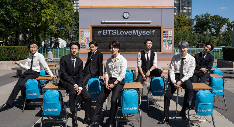 BTS and UNICEF celebrate 4 years of the ‘Love Myself’ campaign to promote child self-esteem | UN News – SDGs